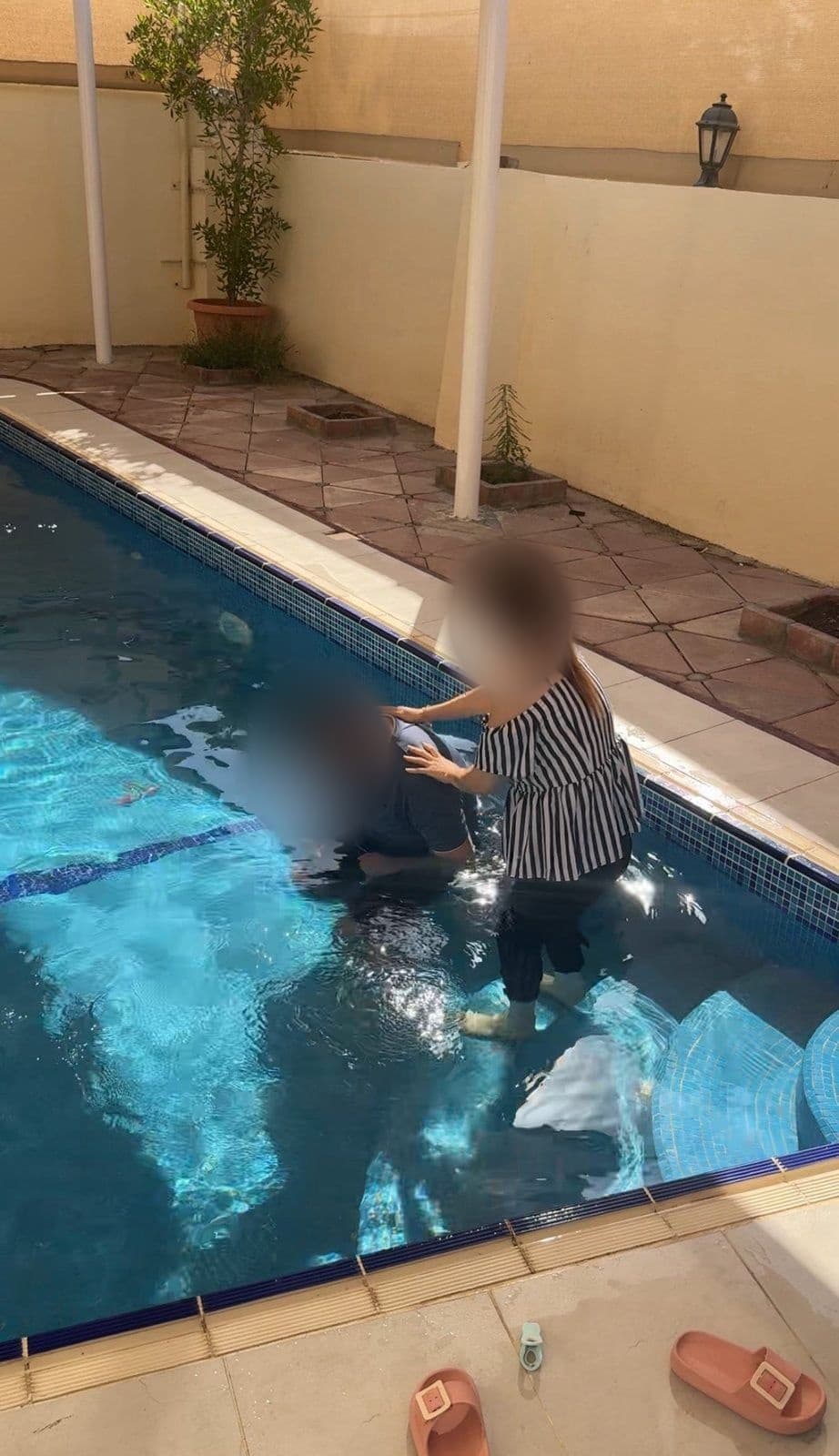 A baptism among the Iranian diaspora