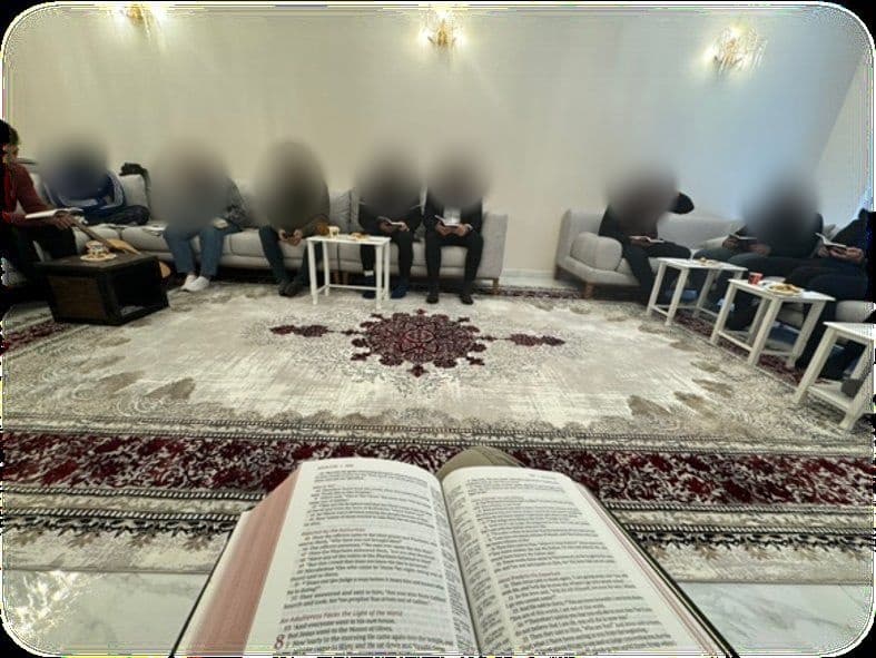 The Word goes forth — believers reading together