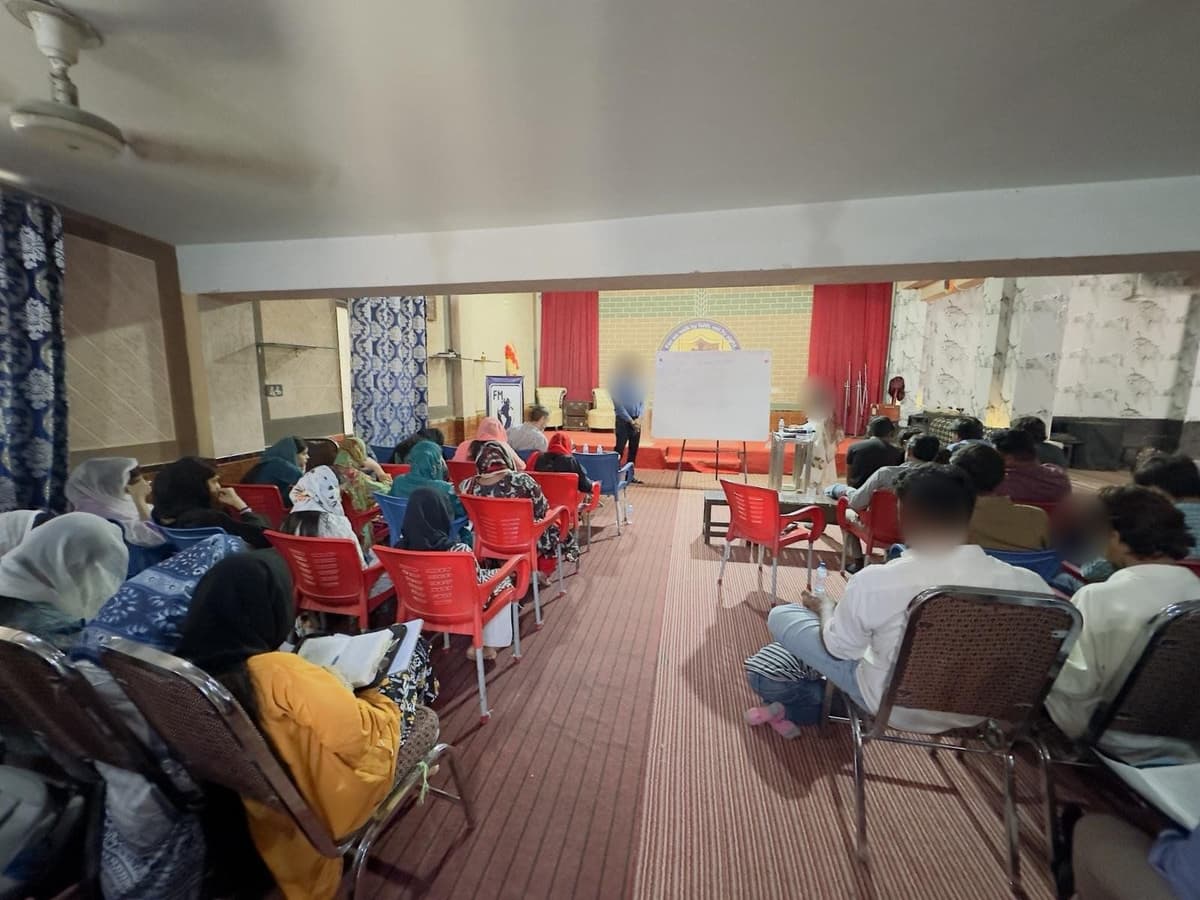 A Four Fields training session in Pakistan